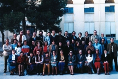 Claustro de profesores del colegio Padre Manjón- Curso 1982-83