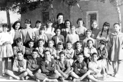 Escuela unitaria barrio Estación de Monóvar-Final años 50