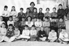 Grupo escolar de niñas Inmaculada Concepción-Curso 1957-58